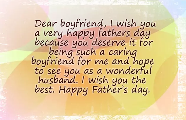 Happy Fathers Day From Girlfriend