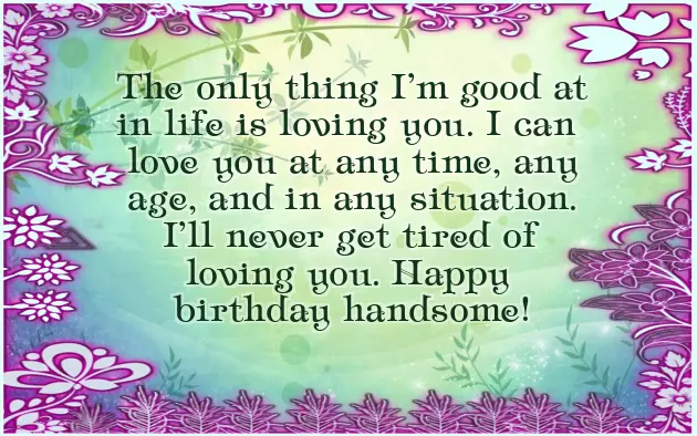 Husband Birthday Wishes Lines