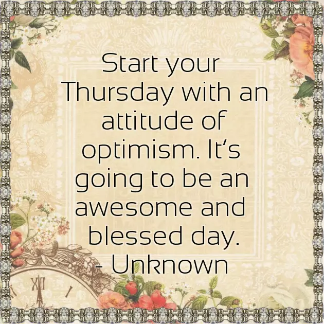 Good Morning Greetings Thursday