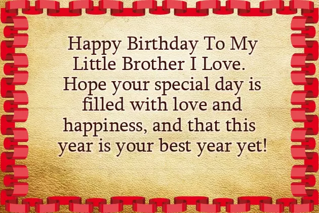 Blessing For Brother Birthday