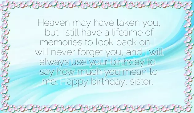Happy Birthday To My Special Sister Happy Birthday To My Special Sister