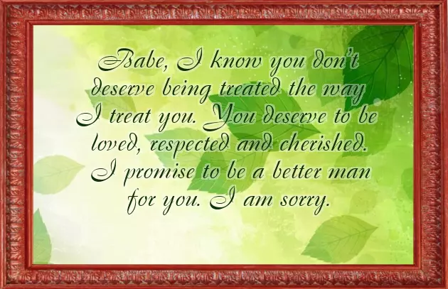 Im Sorry Poems For My Wife