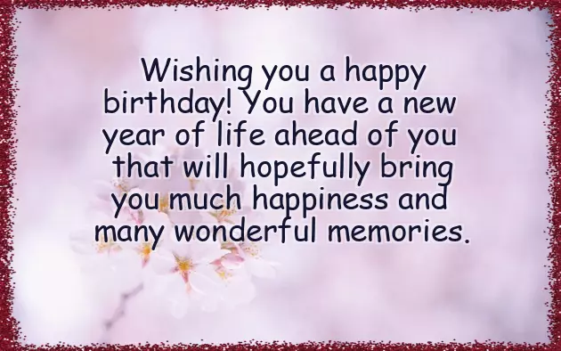 Simple But Meaningful Birthday Greetings