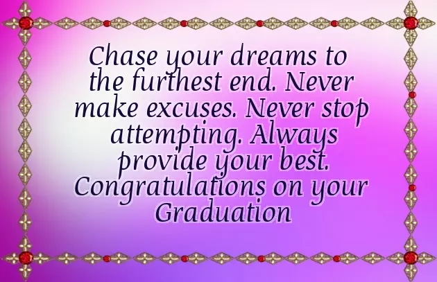 Religious Graduation Message