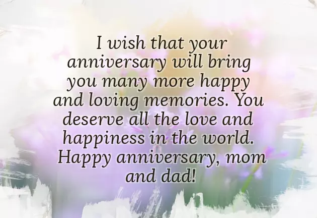 Happy Anniversary Mom And Dad In Heaven