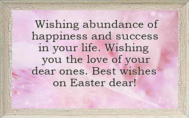 Easter Wishes English