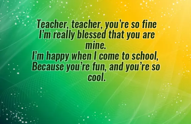 Christmas Poems For Teachers