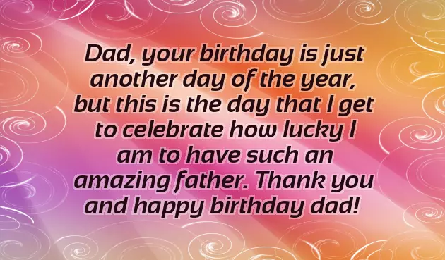 Happy Birthday My Sweet Papa
