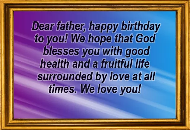 Birthday Wishes For Girlfriend Father