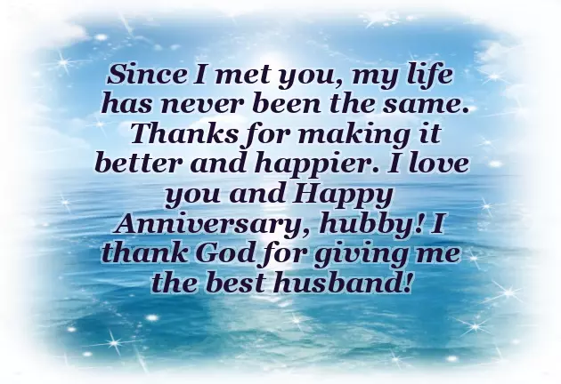 Wedding Anniversary To Wife