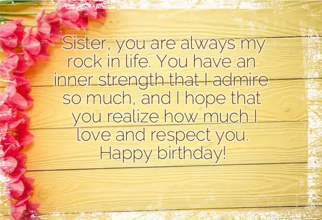 Sister Best Wishes For Birthday
