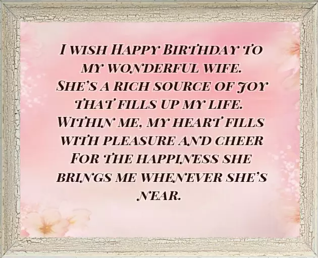 Happy Birthday Poems For Husband