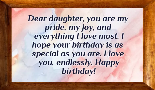A Birthday Wish For My Daughter A Birthday Wish For My Daughter