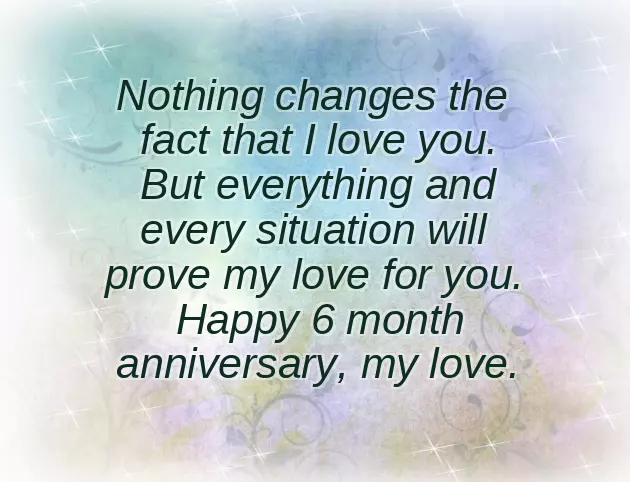 6 Month Anniversary Quotes For Husband