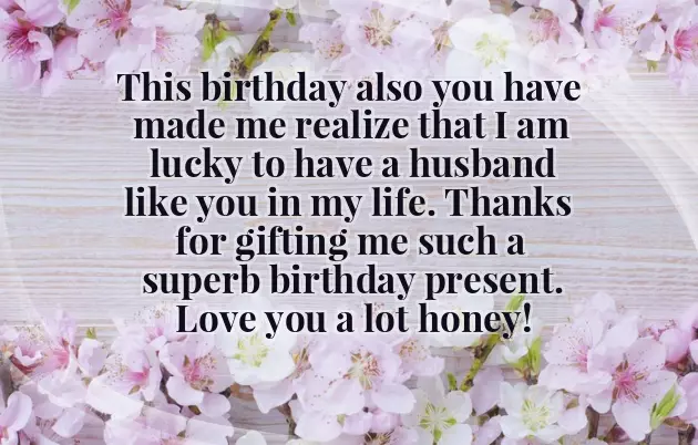 Happy Birthday Quotes For Husband English