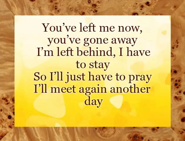 Poem For Loss Of Mother