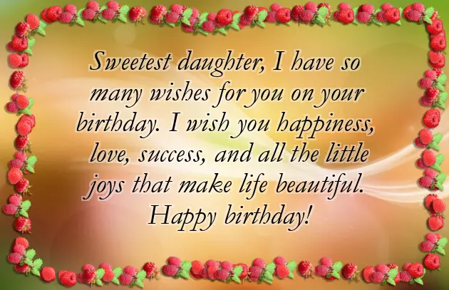 Birthday Wishes For 2 Year Daughter