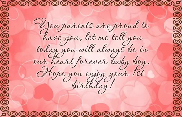 Happy First Birthday Wishes For Baby Girl