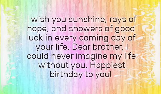 Brother And Friend Birthday Wishes