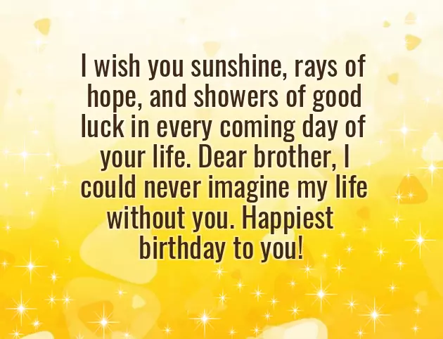 Birthday Wishes For Brother Big Brother