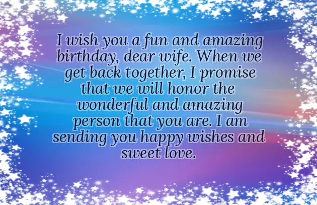 Wonderful Birthday Wishes For Wife