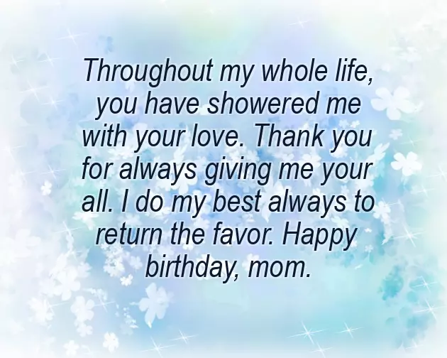 Happy Birthday Sweet Mother