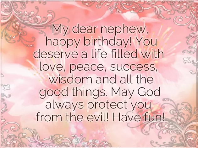 30Th Birthday Wishes For Nephew