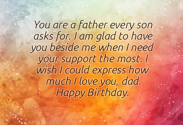Wish You Happy Birthday Daddy