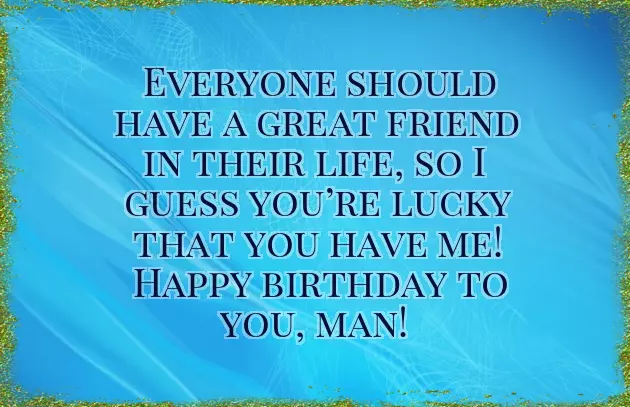 Birthday Wishes To A Guy Friend