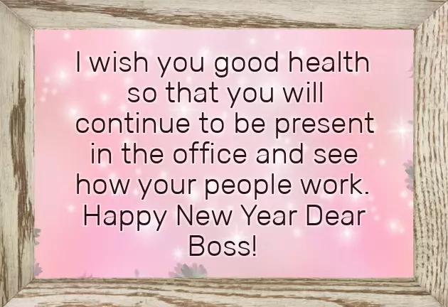 Happy New Year Wishes Professional Email