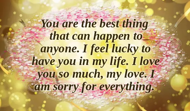 Im Sorry Poems For My Wife