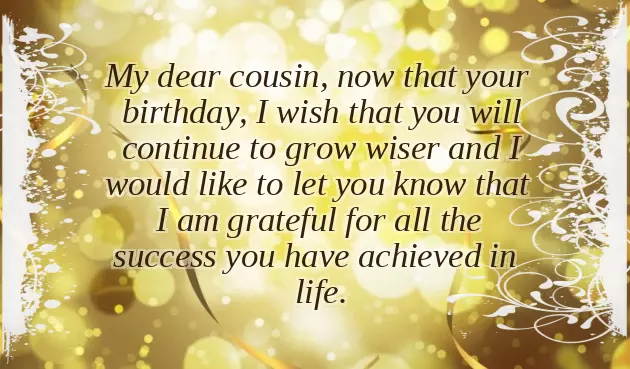 Funny Birthday Wishes To Cousin Brother