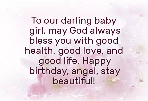 Wishes For Blessed With Baby Girl