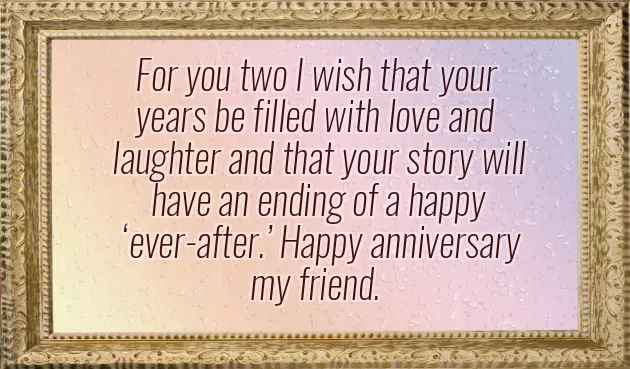 Simple Wedding Wishes For Friend