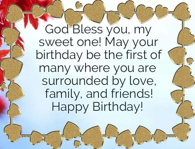 Birthday Wishes For Baby Girl 1 Year