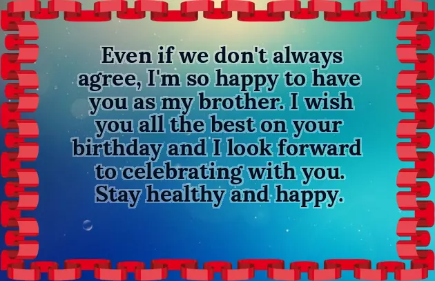 Happy Birthday For Brother Wishes Happy Birthday For Brother Wishes