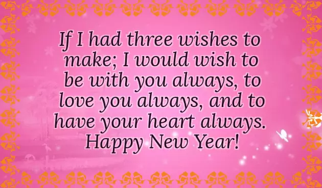Romantic New Year Wishes Romantic New Year Wishes