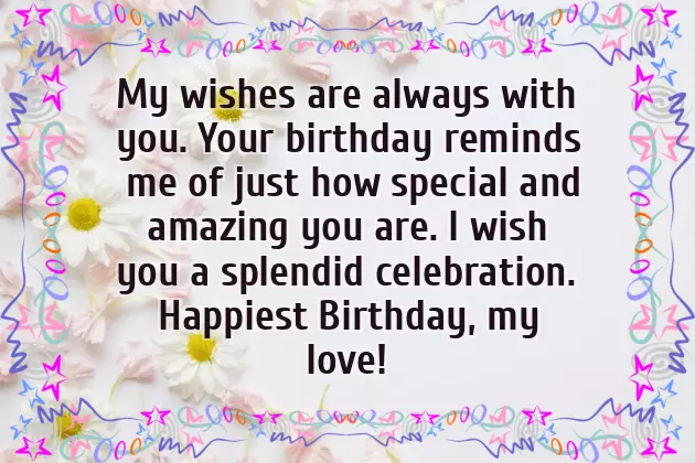 Big Birthday Wishes For Girlfriend