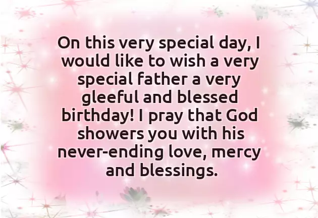 Birthday Wishes To Spiritual Father
