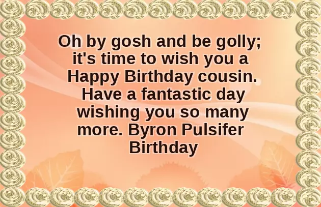Happy Birthday Cousin Text Happy Birthday Cousin Text