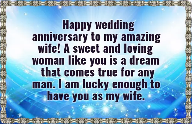 First Anniversary Status For Wife
