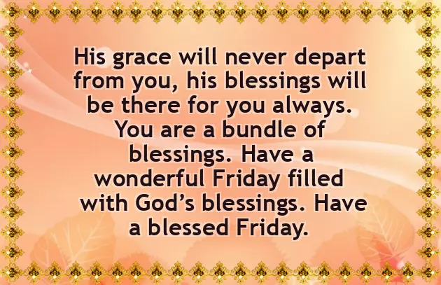 Friday Good Morning God