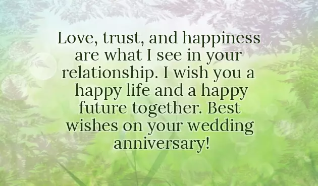 Wedding Anniversary Wishes To Sister