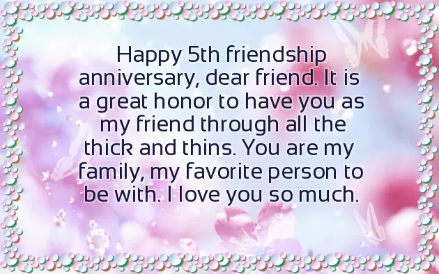 Happy Anniversary Friends