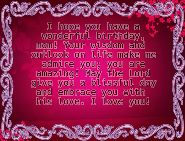 Wishes For Mom