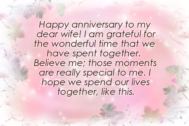 Anniversary Words