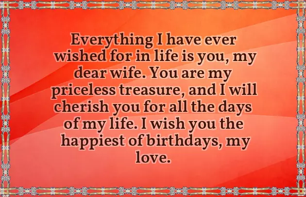 Birthday Wishes Messages For Husband From Wife