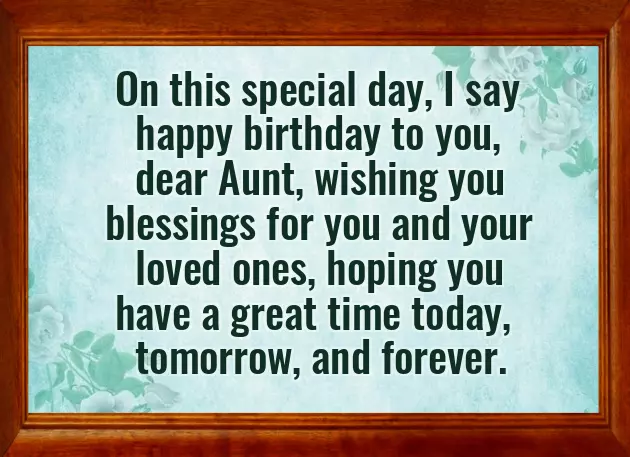 Birthday Wishes To Aunt Like Mother Birthday Wishes To Aunt Like Mother