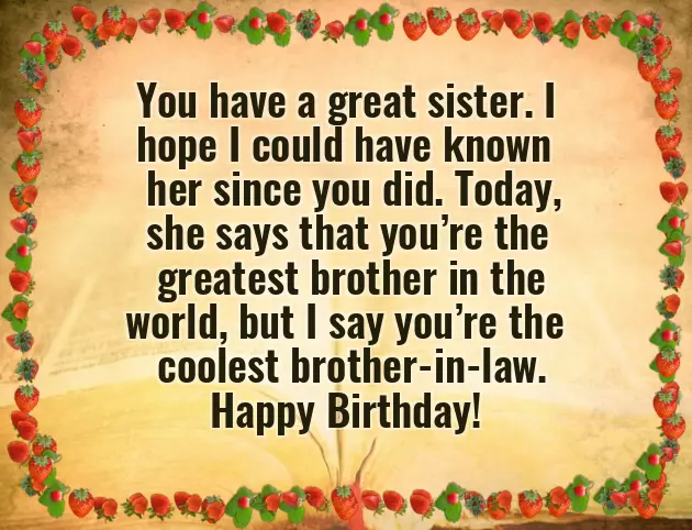 Brother Law Birthday Wishes Brother Law Birthday Wishes