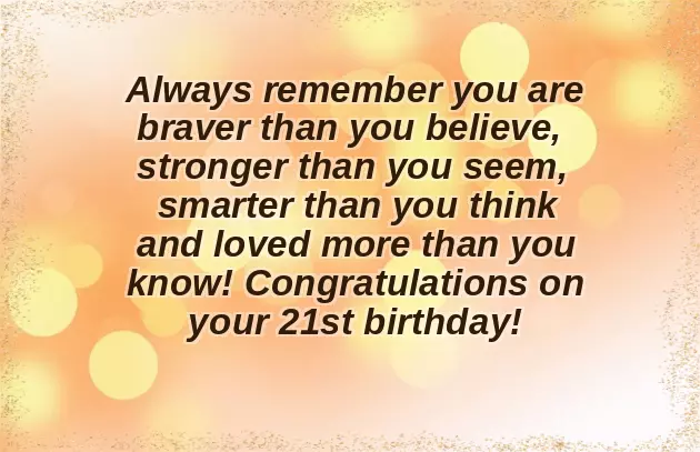 21St Birthday Wishes For My Brother 21St Birthday Wishes For My Brother